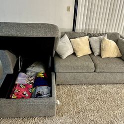 Like New Convertible Couch