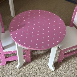Doll Table & Chair Set 
