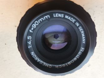 GERMAN CAMERA LENS