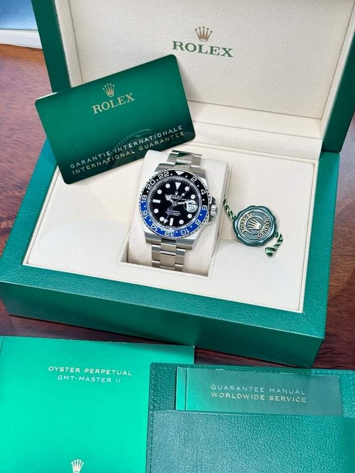 Brand New Rolex GMT Master Batman With Original Certificate & Box