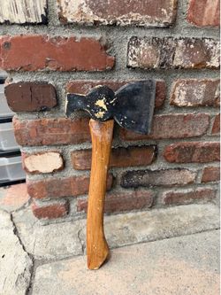 Solid rubber movie prop ax
