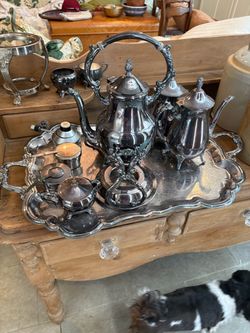 Leonard Silver plated tea, coffee set