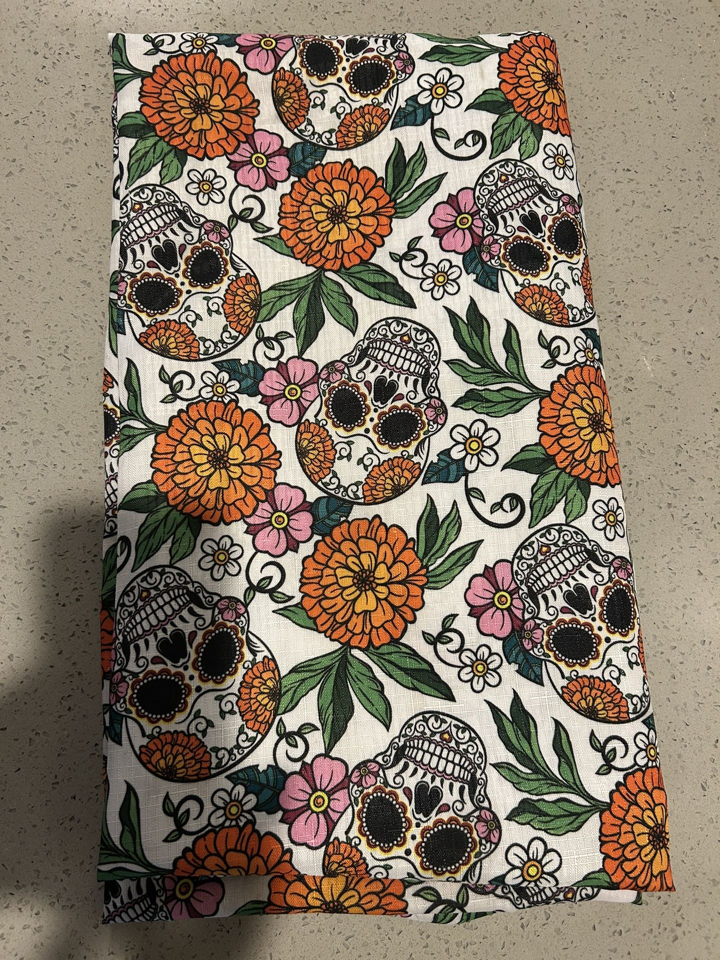 Sugar Skulls Tablecloth 60 X 84