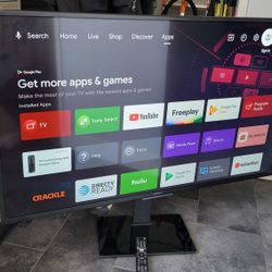 55" Sony BRAVIA Smart TV w/ Remote & Stand
