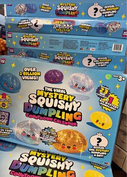 Mystery squishy, dumpling advent calendar