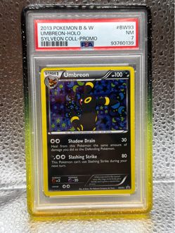 PSA 7 Umbreon Holo BW93 Sylveon Collection Promo