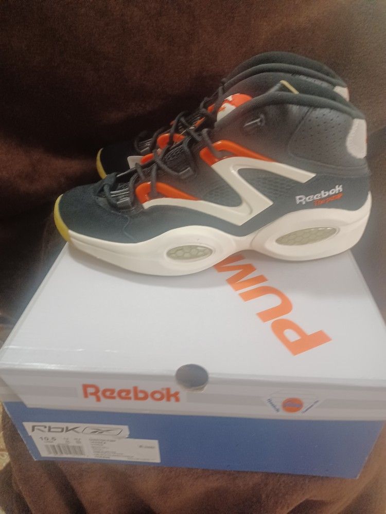 Reebok Question Mid-Pump Omni Lite size 10.5