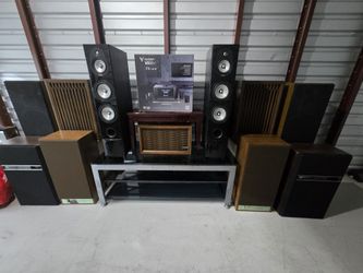 Vintage And Modern Speaker Sysyems