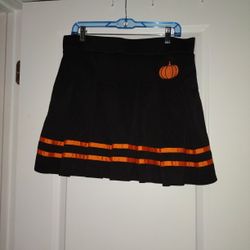 Halloween Plaid Skirt