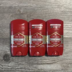 Old Spice Steel Titan Antiperspirant & Deodorant $5 Each 