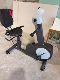 Stamina elite recumbent bike