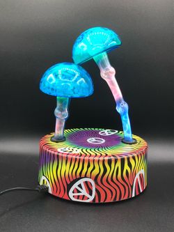 Lumisource Electra Double Mushroom Plasma Lamp