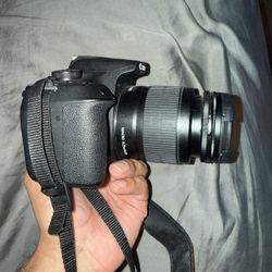Cannon 2000D  W/  18-55 mm lens and more. 