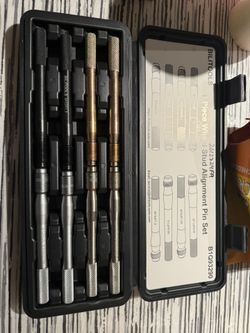 BILITOOLS 8 Piece Master Wheel Hanger Alignment Pin Set, Carbon Steel Wheel Stud Pilot Pins for Lug Bolt Vehicles, M12x1.25, M12x1.5, M14x1.25, M14x1.