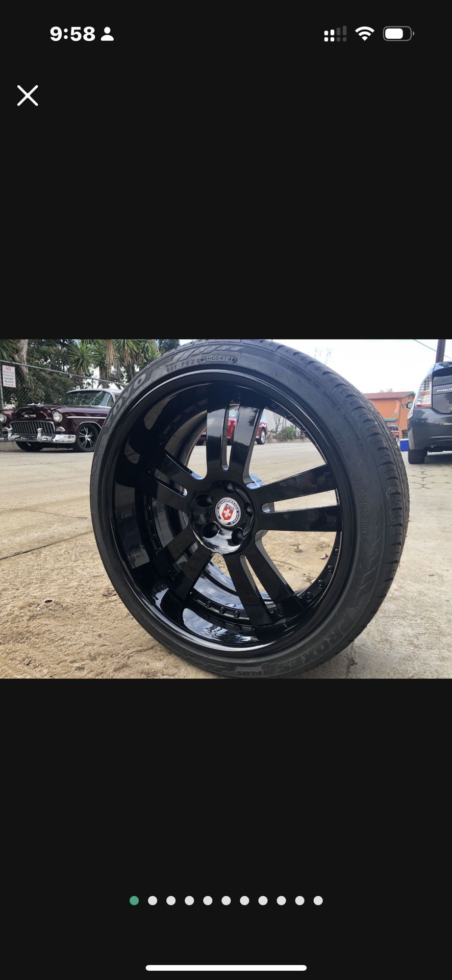 HRE Wheels 20 Inch Black Powder Coated
