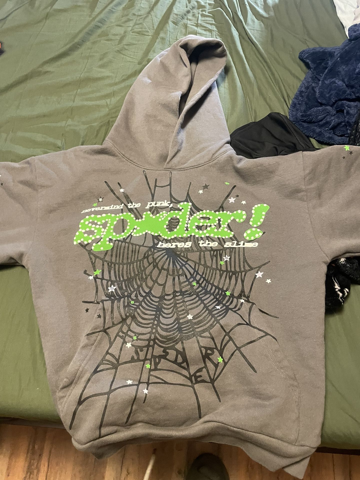 sp5der sweatshirt and sweatpants