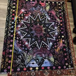 Hippie Trippy Tapestry - Room Decor 
