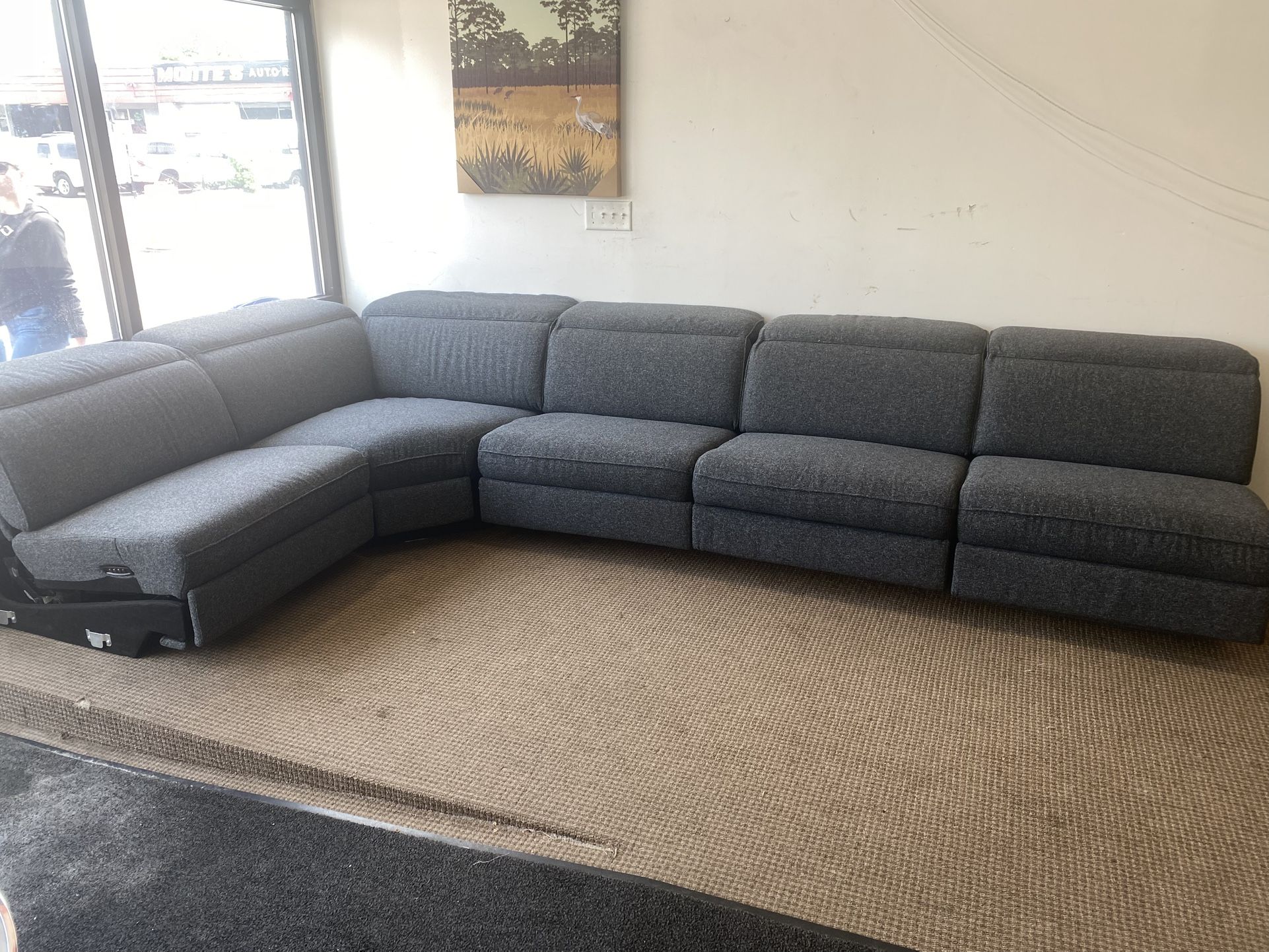 NEW 5PC “PARTIAL” POWER RECLINING SECTIONAL