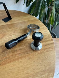58mm bottomless portafilter and tamper