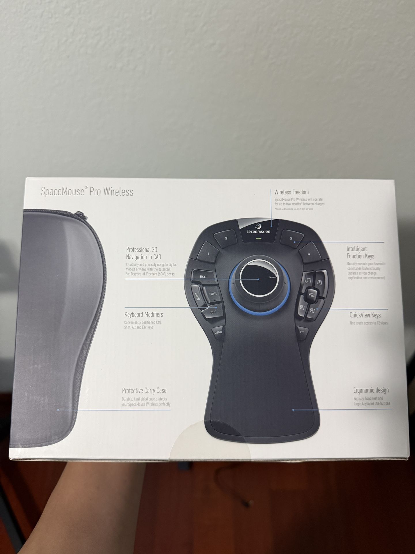 New Space Mouse Pro Wireless