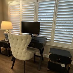 Navy Blue Writing / Workstation 