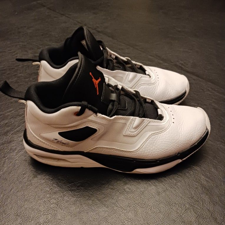 Jordan Stay Loyal 3 Mens White Black Lifestyle Sneakers Sz8.5