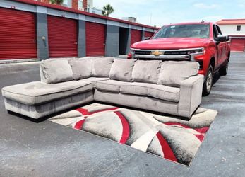 Large Comfy L Sectional sofa
