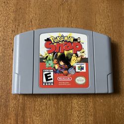 Pokemon Snap for Nintendo 64 video game console system n64 authentic genuine Pokémon Pikachu 