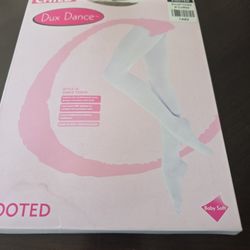 Dux Dance Coffee Footed Tights Dance Ballet Sizr Small Child 7A62