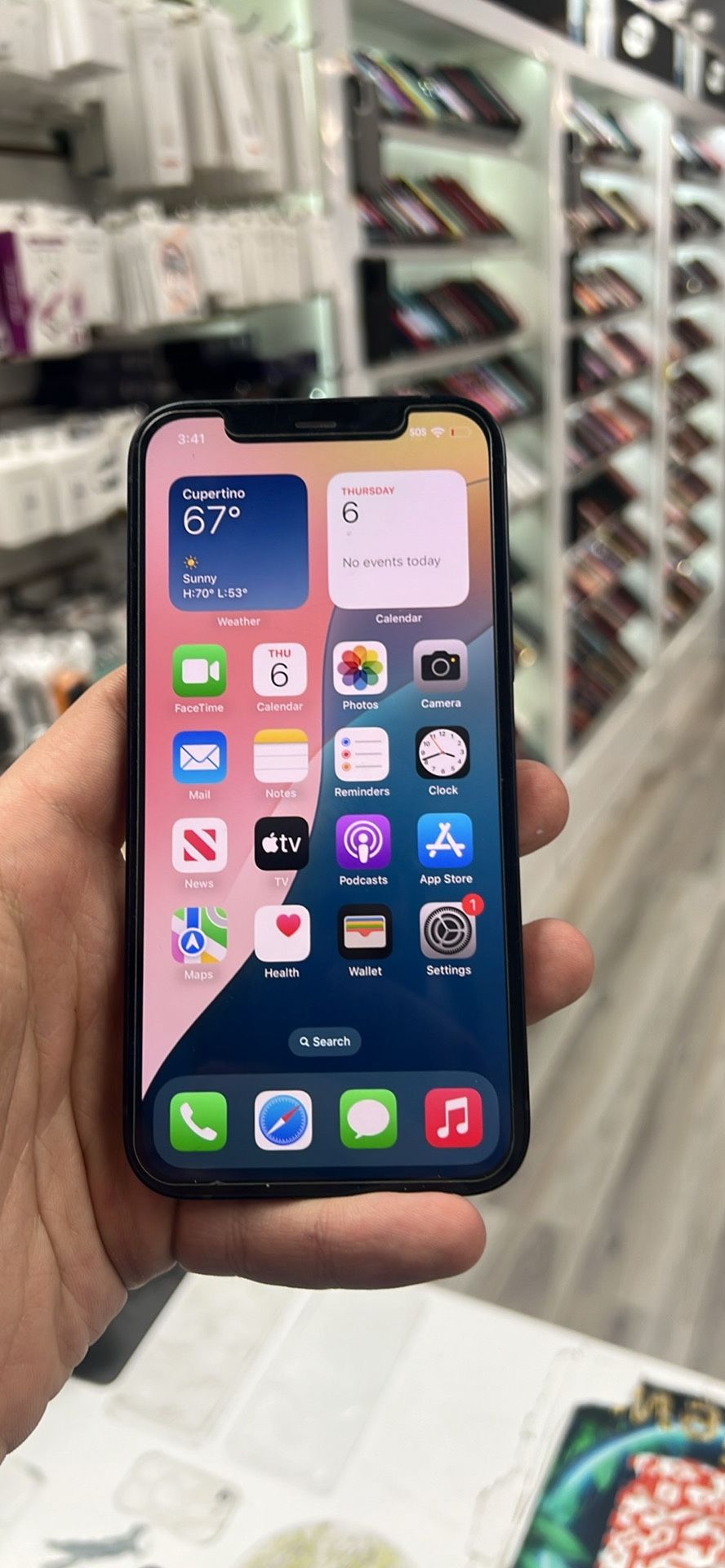 iPhone 12 64Gb *MetroPCS locked* + *With Warranty* + *With Charger*