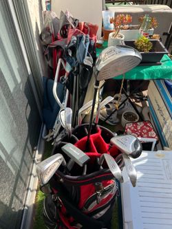 Full Set Golf Clubs & Bag (Beginner Set)