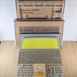 Novelkeys Classic TKL Regolith Gray Keyboard Bundle : Extra PCB + Aluminum Plate