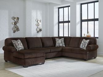 Brand New Comfy Corduroy Kimlee Ashley Sectional 
