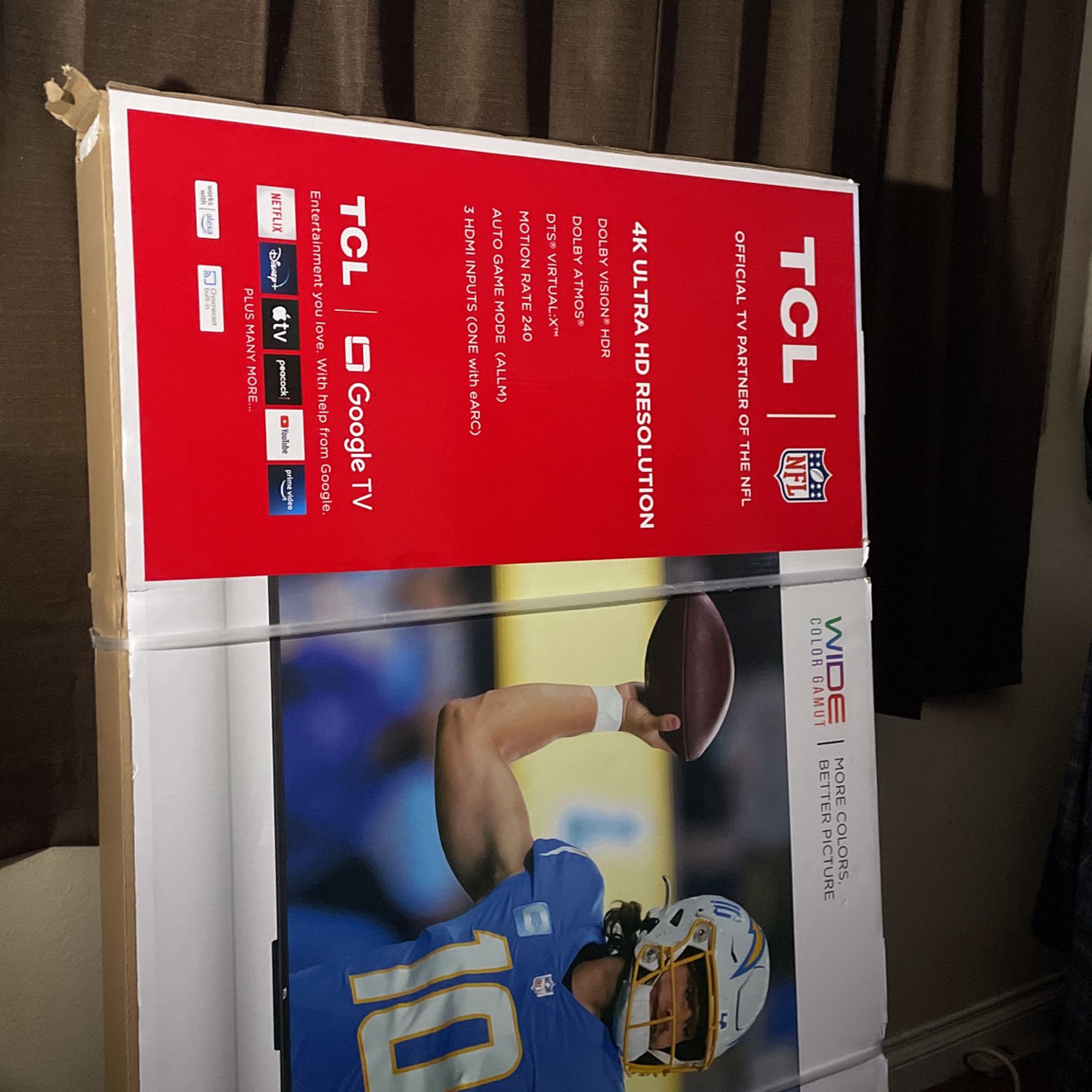 *brand new* TCL 58 inch Smart TV