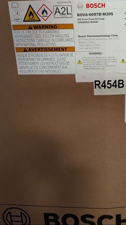BRAND NEW BOSCH IDS PREMIUM 4-TON INVERTER HEAT PUMP SYSTEM – R454B –