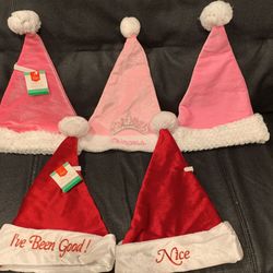 $5 Each Santa Hats. Size for Adult Or Older Kid