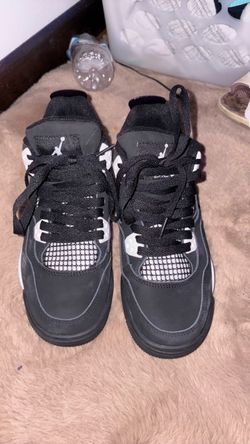 Air Jordan four retro white thunder