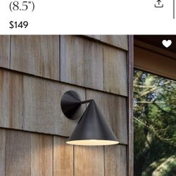 West Elm Warren Outdoor Sconce 8.5”