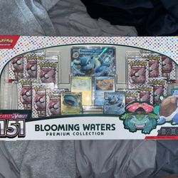 Blooming waters collection box pokemon 151
