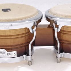 Toca Elite Pro Bongos - Natural Fade