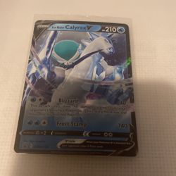 Pokémon Ice Rider Calyrex V Promo SWSH130