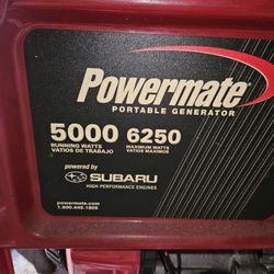 Generator Subaru  Maximos 6250 Watts