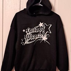 Boys Hoodie Size 13 Years SHEIN Black