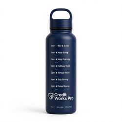 Credit Works Pro 32oz Insulated Water Bottle