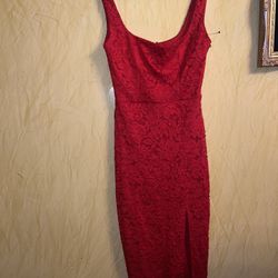 Windsor Red Dress Used Size 5/6