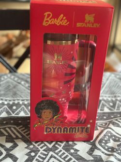 New Stanley x Barbie 80's Dynamite 65th Anniversary Tumbler 40 Oz Quencher