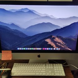 Apple iMac 27" Late 2015 5K Retina Intel Core , 32gb Ram, 512GB SSD, Radeon R9 M380 2GB , macOS Monterey. Microsoft Office Package. Comes wit