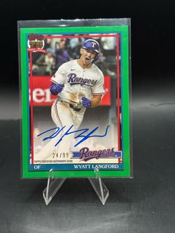 Wyatt Langford Auto /99