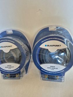 BLAUPUNKT 2 SET 0 GAUGE CCA CAR AMPLIFIER INSTALL KIT 5000W