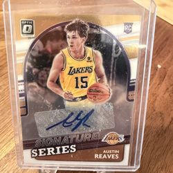 2021 Donruss Optic Signatures Series Austin Reaves RC